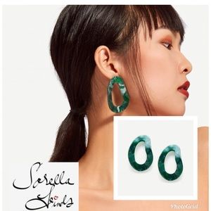 Green Earrings